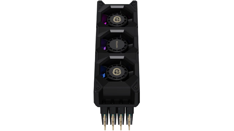 Fan Module Left Top View | Cooler Under Extreme Loads