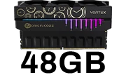 Vortex DDR5 Memory (48 GB)-Meteorite Black