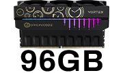 Vortex DDR5 Memory (96 GB)-Meteorite Black